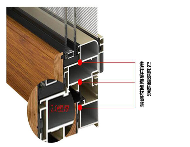 断桥铝合金门窗